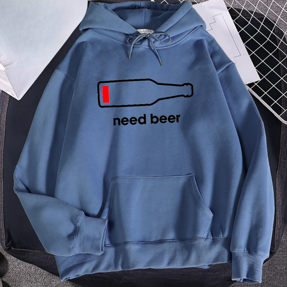 Charis - Oktoberfest Behoefte Bier Print Heren Hoodie