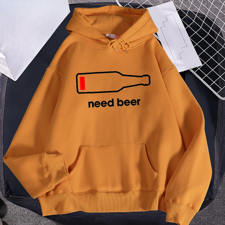 Charis - Oktoberfest Behoefte Bier Print Heren Hoodie