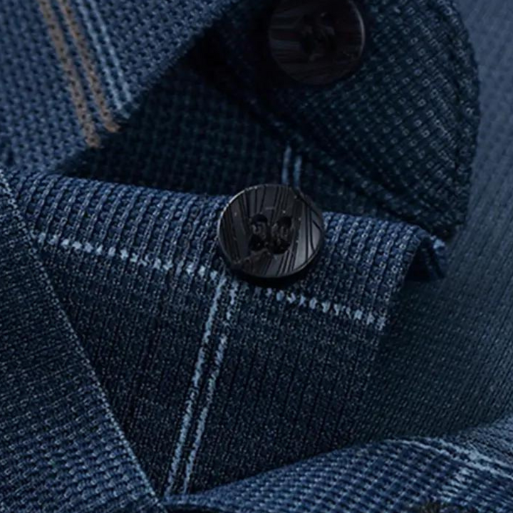 Bram - Klassiek Gebreide Geruite Sweater voor man