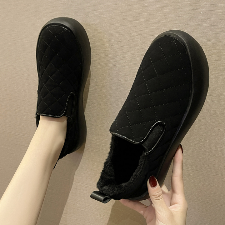 Camillei - Warme Vrouwen Gewatteerde schoenen met Pluche