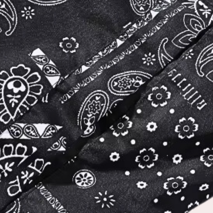 Maslen - Omkeerbaar herenjack met opvallende Paisleyprint