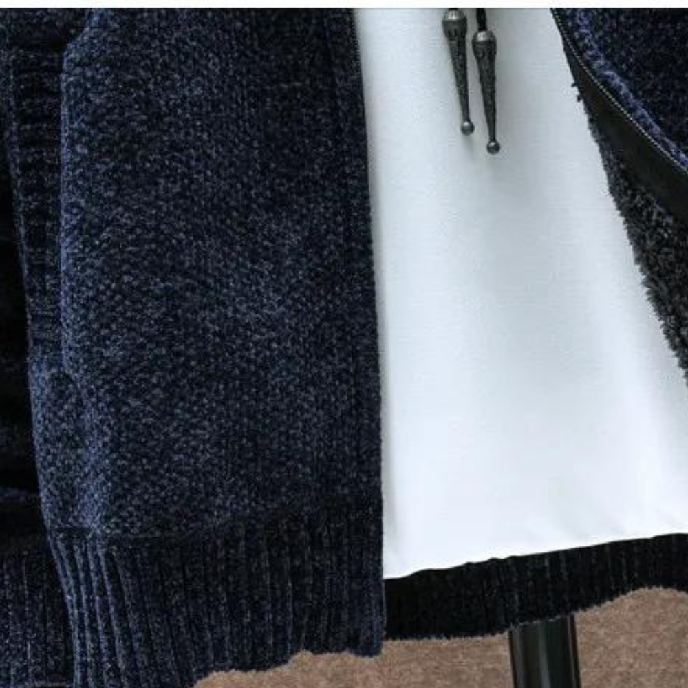 Portier - Casual warme heren jas met capuchon