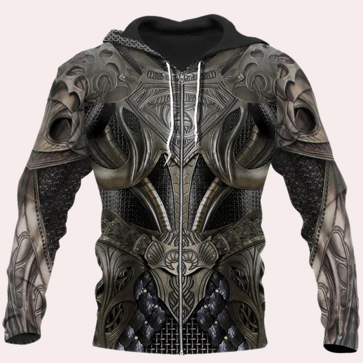 Jozsua - Gepantserde rand heren Hoodie