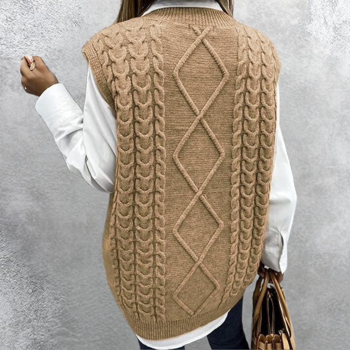 Carlotta - Gebreid damesvest