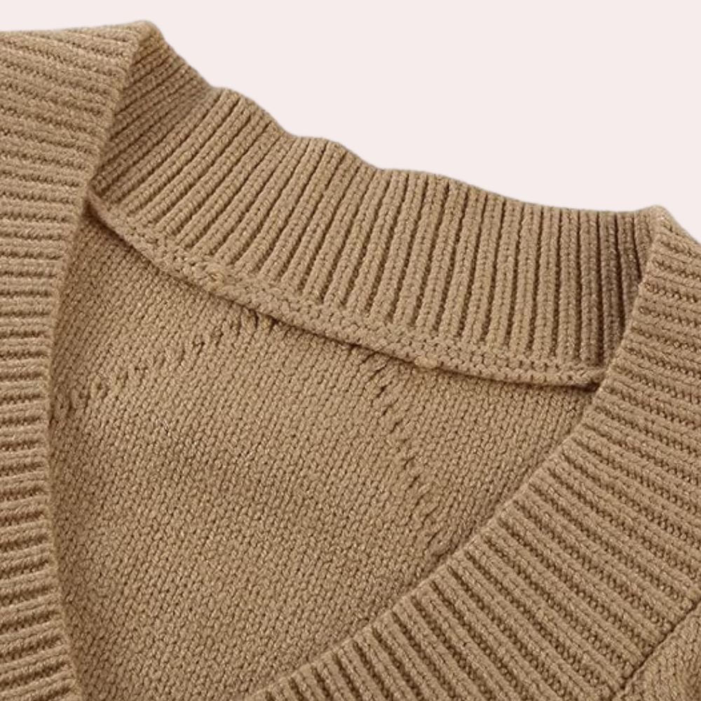 Carlotta - Gebreid damesvest