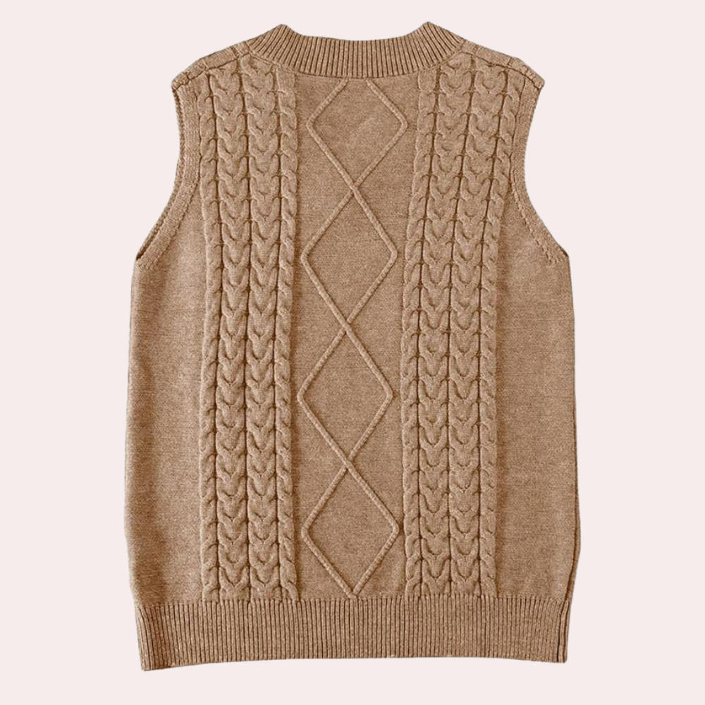 Carlotta - Gebreid damesvest