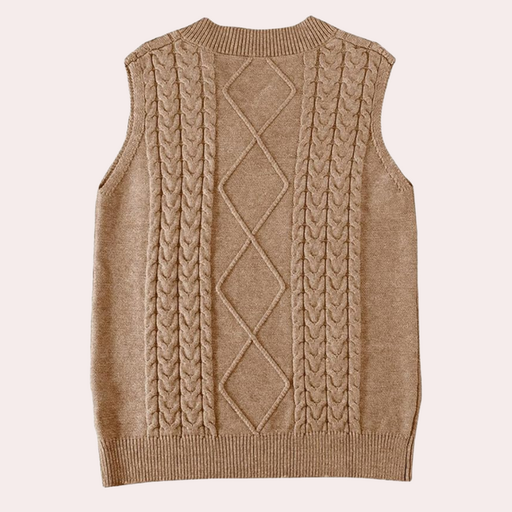 Carlotta - Gebreid damesvest