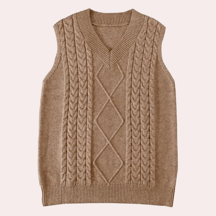 Carlotta - Gebreid damesvest