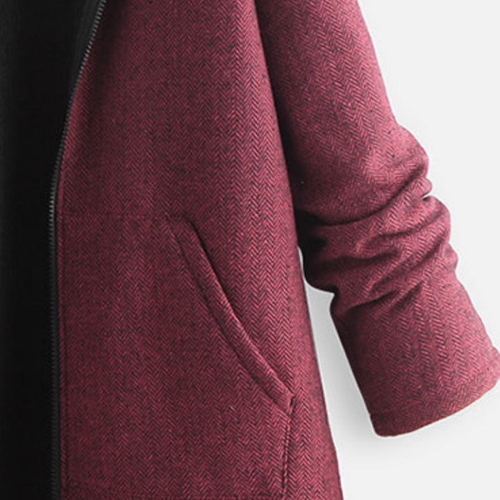 Ajla - Casual warm damesjack met capuchon