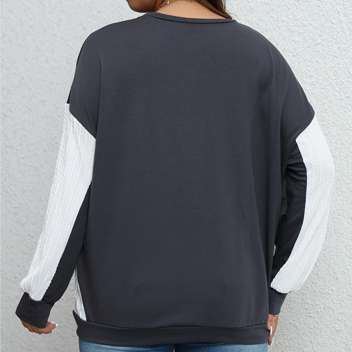 Deni - Casual en zacht dames sweatshirt