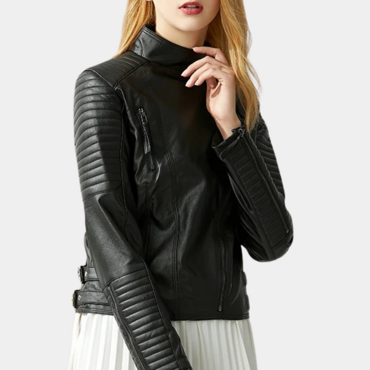 Gudrun - Tijdloze Dames Bikerjas