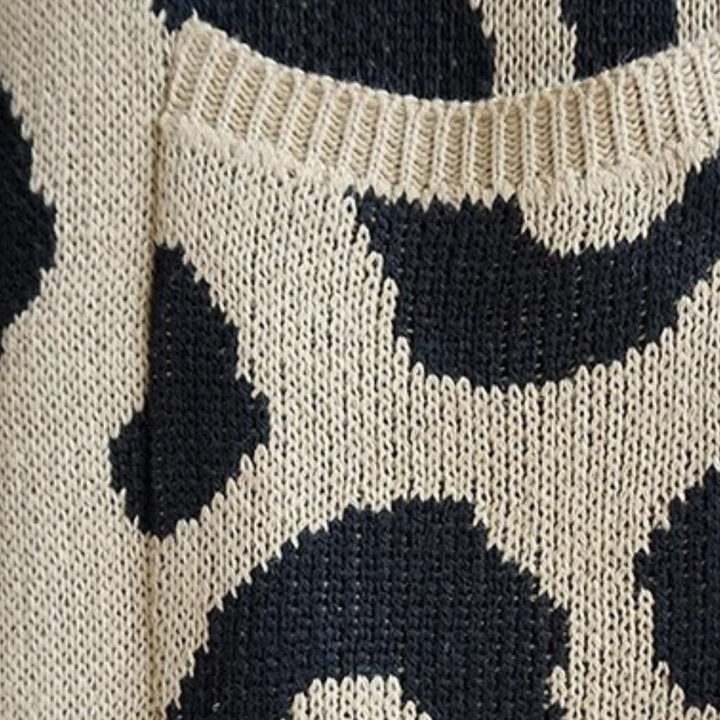 CLOTHILDE - Modieus Damesvest met Luipaardprint