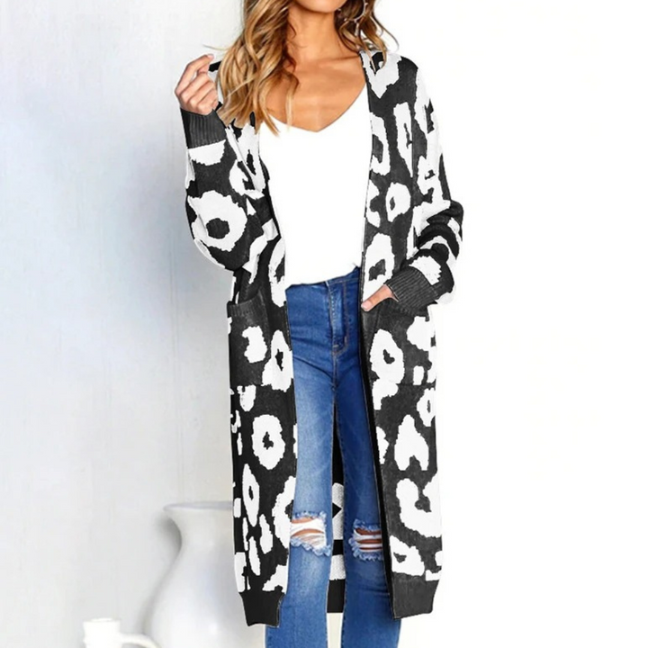 CLOTHILDE - Modieus Damesvest met Luipaardprint