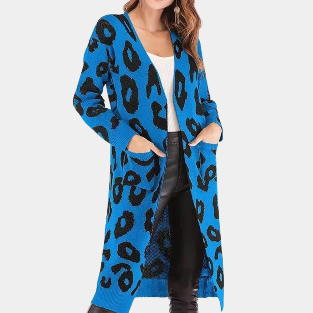 CLOTHILDE - Modieus Damesvest met Luipaardprint