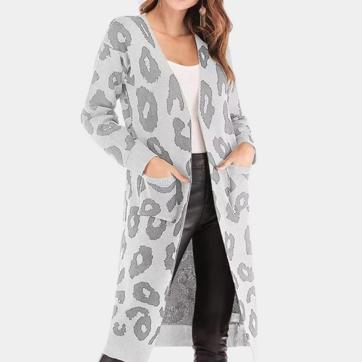 CLOTHILDE - Modieus Damesvest met Luipaardprint