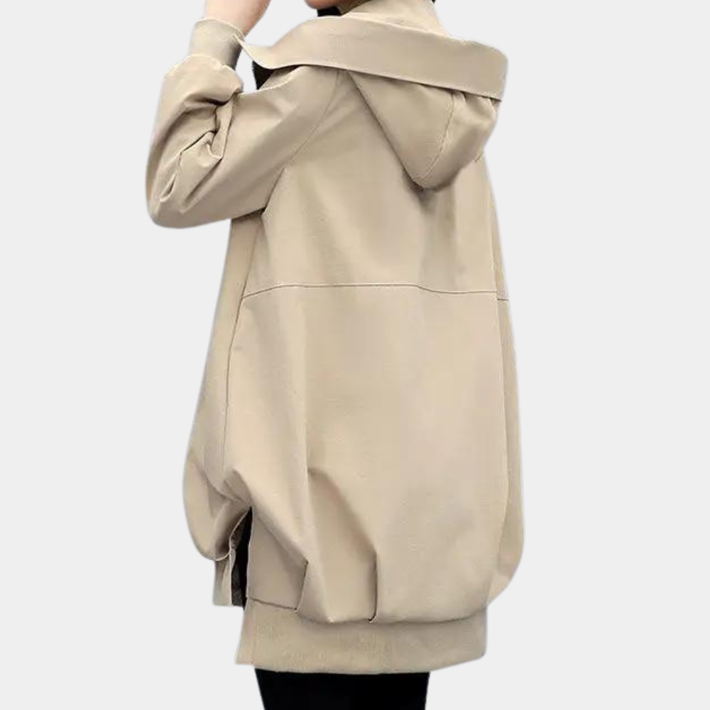CLEMENTINE - Moderne Lange Jas voor Vrouwen