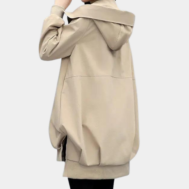 CLEMENTINE - Moderne Lange Jas voor Vrouwen
