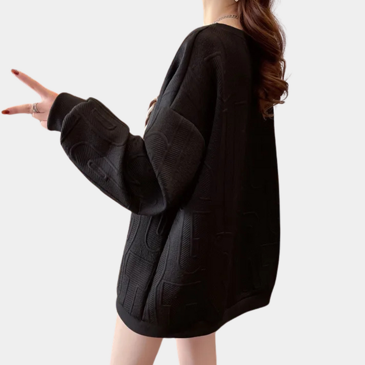 CHRISTINA - Elegante Trui met Textuur voor Dames