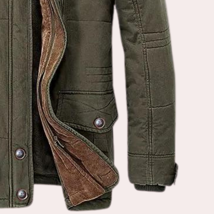 PETER - Comfortabel Winterjas met Capuchon voor Heren