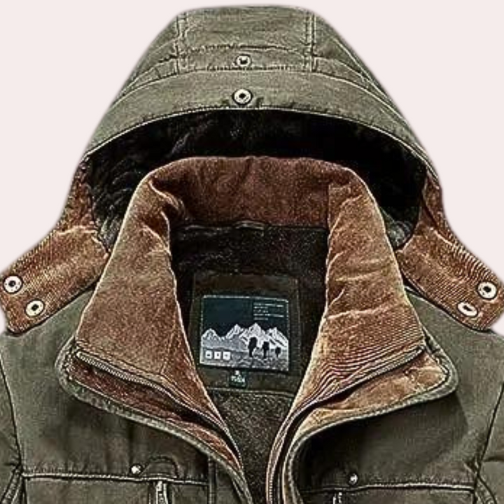 PETER - Comfortabel Winterjas met Capuchon voor Heren