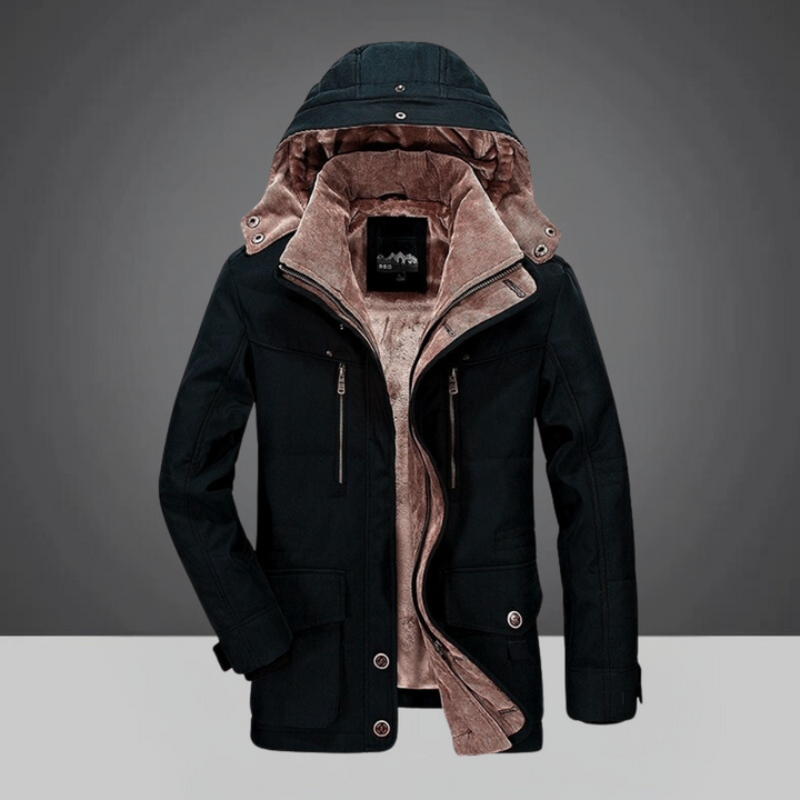 PETER - Comfortabel Winterjas met Capuchon voor Heren