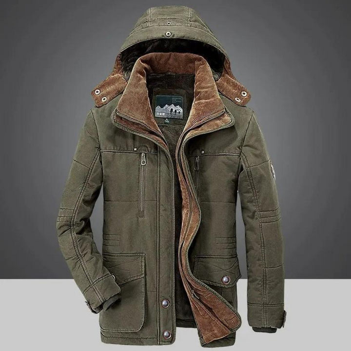 PETER - Comfortabel Winterjas met Capuchon voor Heren