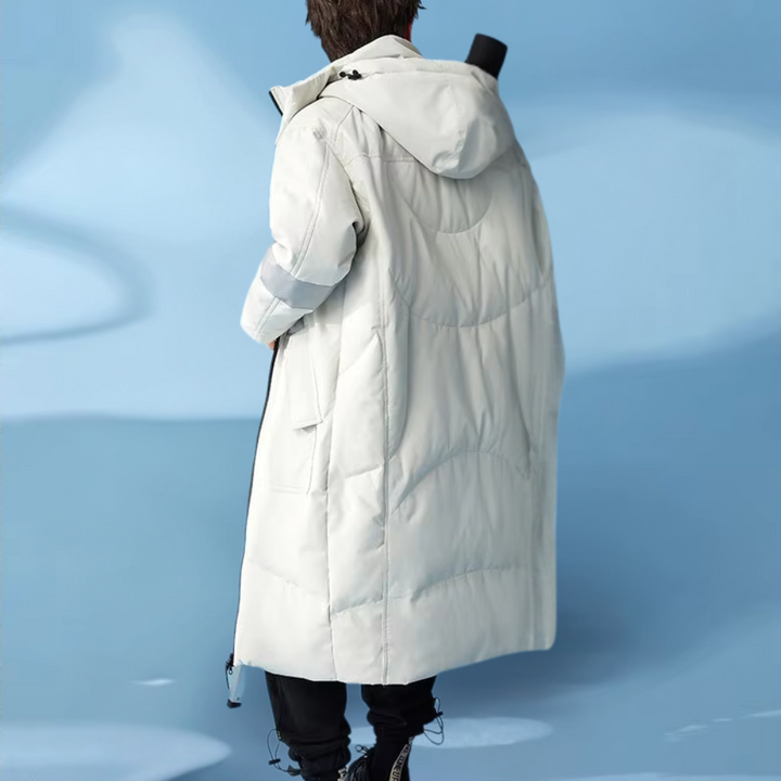 CLEMENT - Dikke Winter Mantel met Kap voor Heren