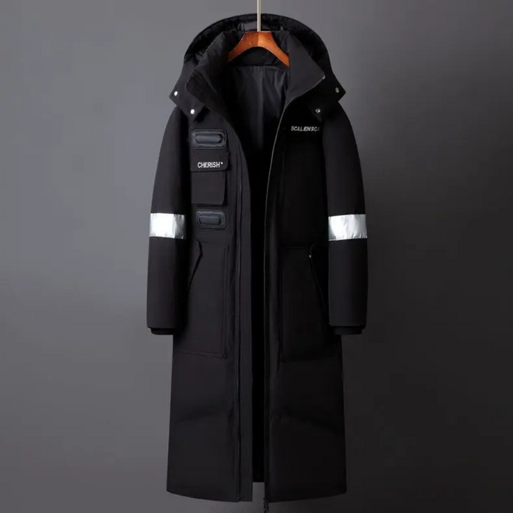 CLEMENT - Dikke Winter Mantel met Kap voor Heren