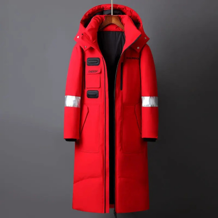 CLEMENT - Dikke Winter Mantel met Kap voor Heren