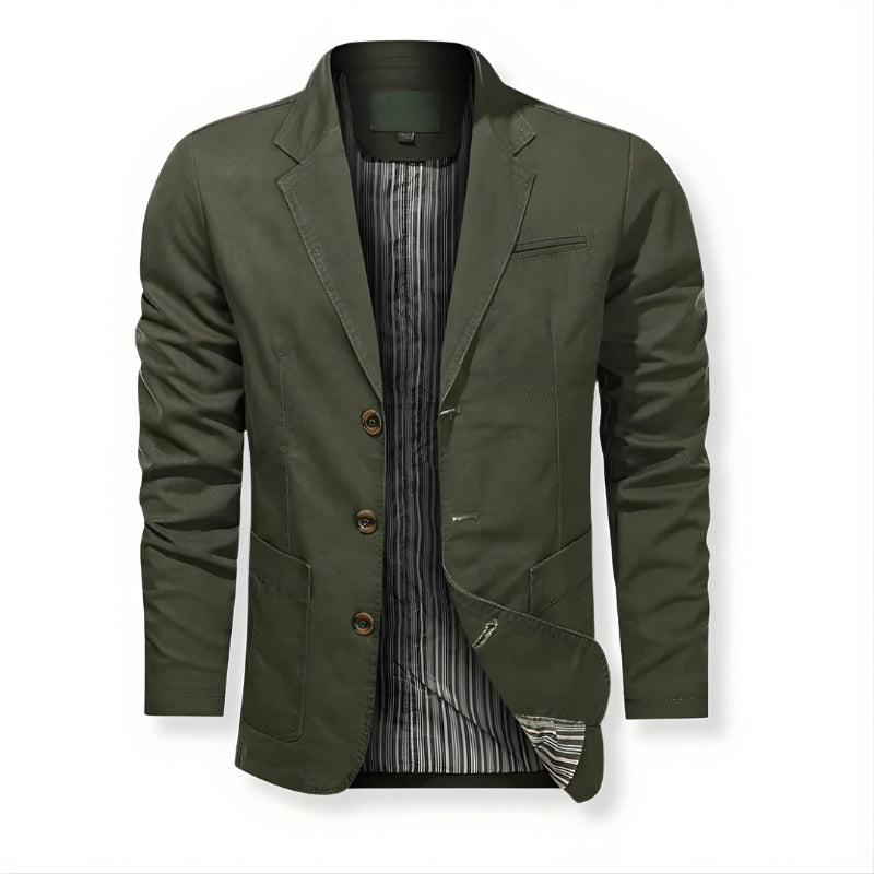 Colbert met revers en drie knopen voor heren