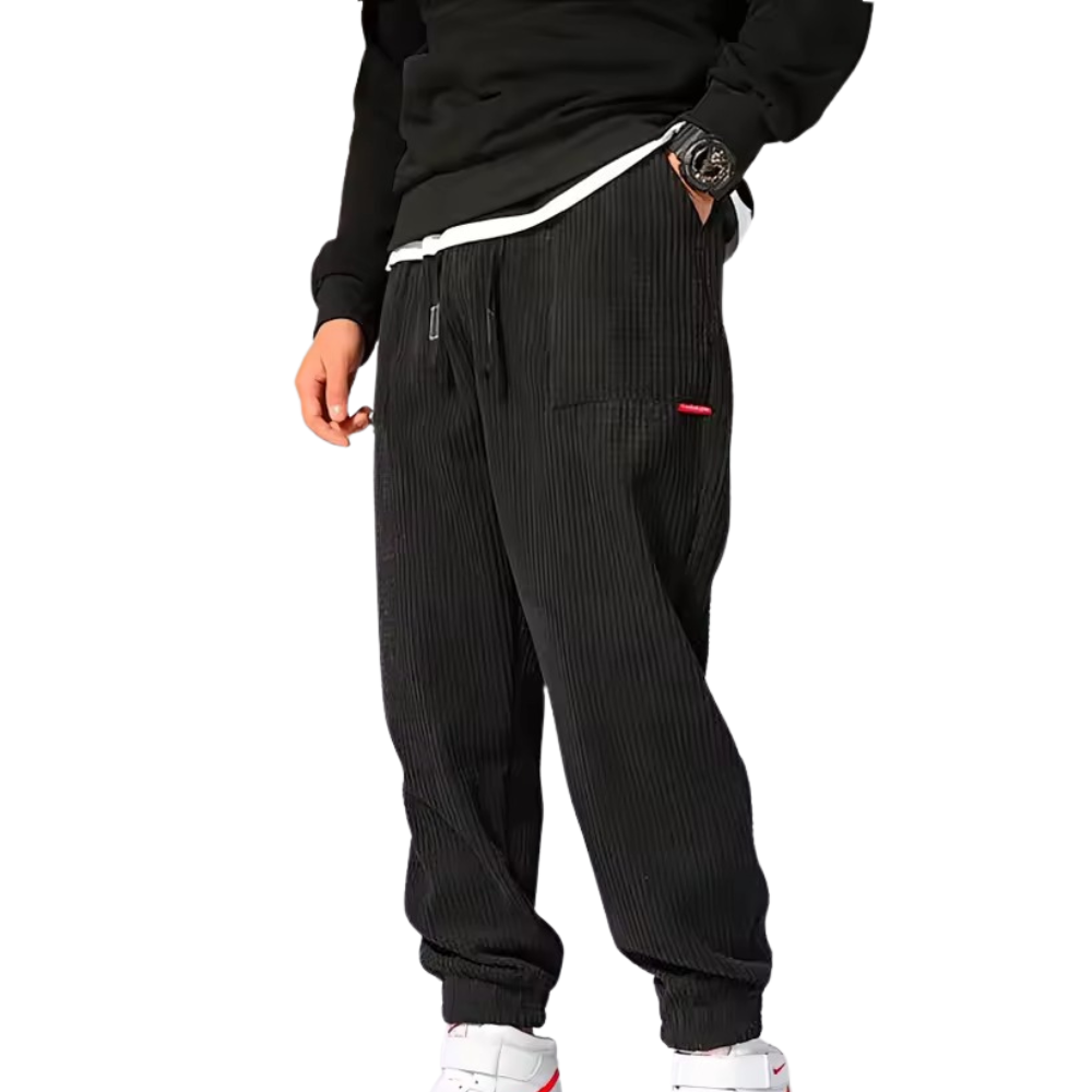 Corduroy cargobroek voor heren met stedelijke stijl