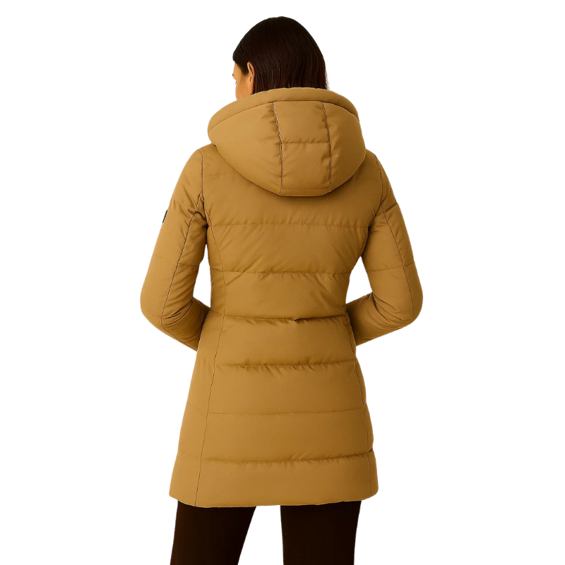 Dames gewatteerde pufferjas met voering