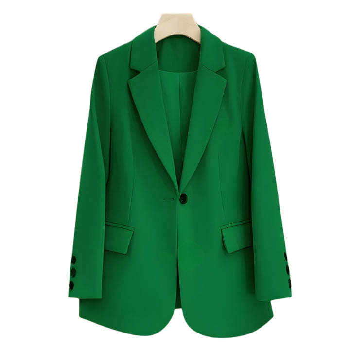 Dames blazer met enkele knoopsluiting