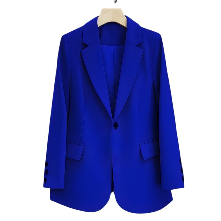 Dames blazer met enkele knoopsluiting