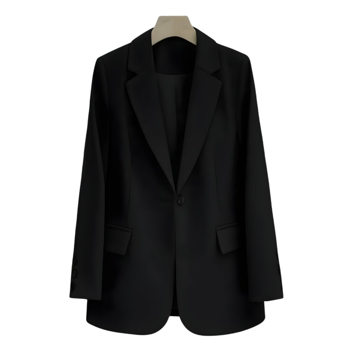 Dames blazer met enkele knoopsluiting