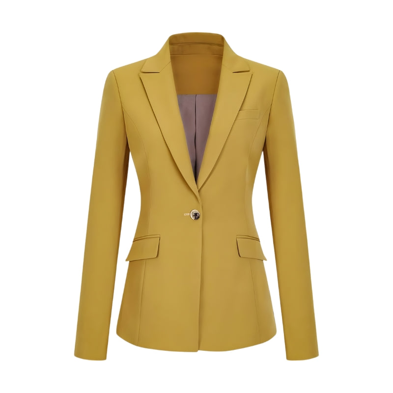 Damescolbert met enkelvoudige knoopsluiting