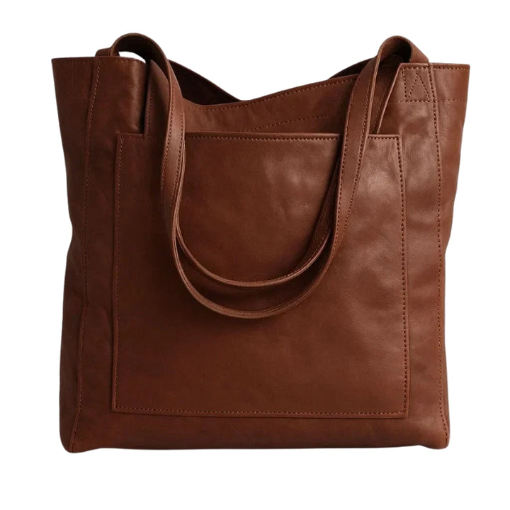 Dames draagtas met schouderbanden en voorvak met rits