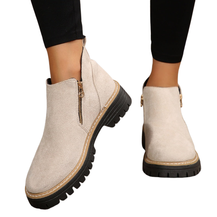 Damesenkellaarzen met ritssluiting voor dagelijks gebruik