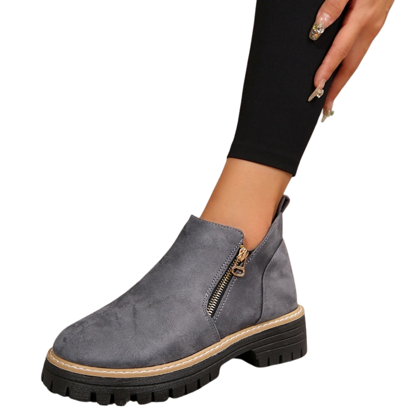 Damesenkellaarzen met ritssluiting voor dagelijks gebruik