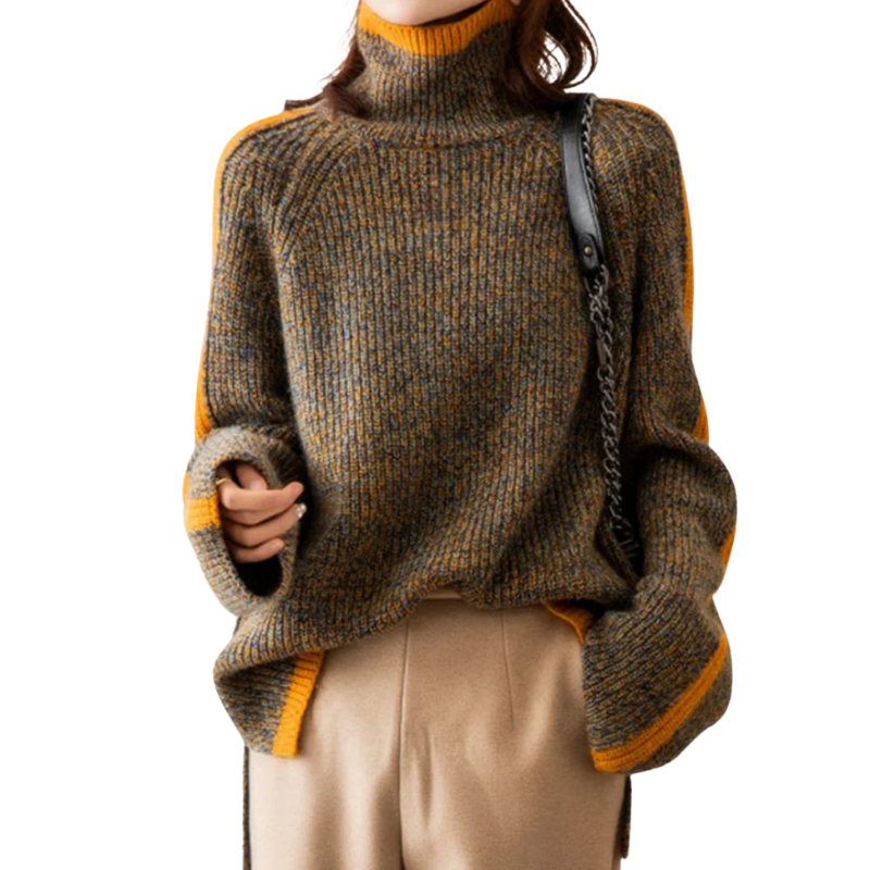 Gebreide pullover trui met ontspannen pasvorm voor dagelijks gebruik