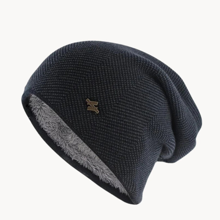 Gebreide muts met ruime pasvorm