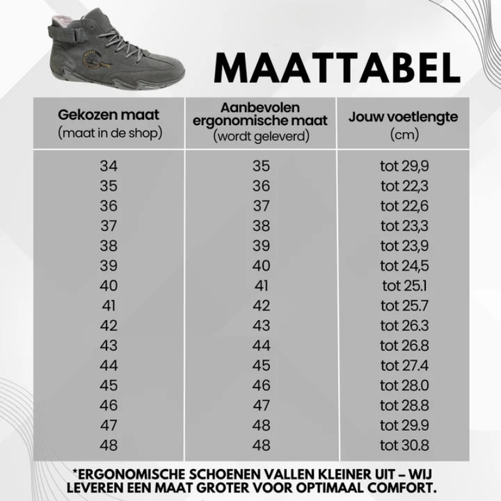 Gevoerde enkellaarzen met vetersluiting