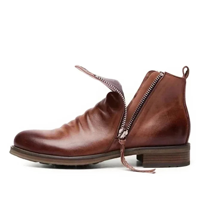 Grant Hale Leren Chelsea Boots