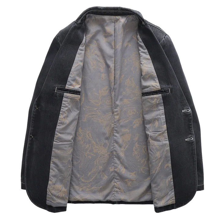 Heren klassiek denimjack