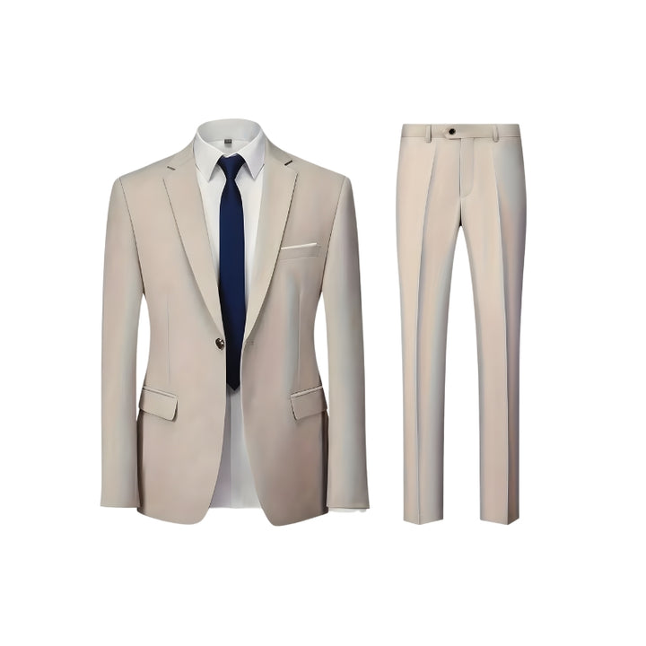 Herenpak met vest en pochet