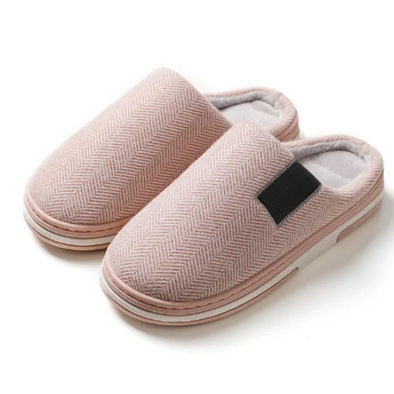 Herensloffen met visgraatpatroon