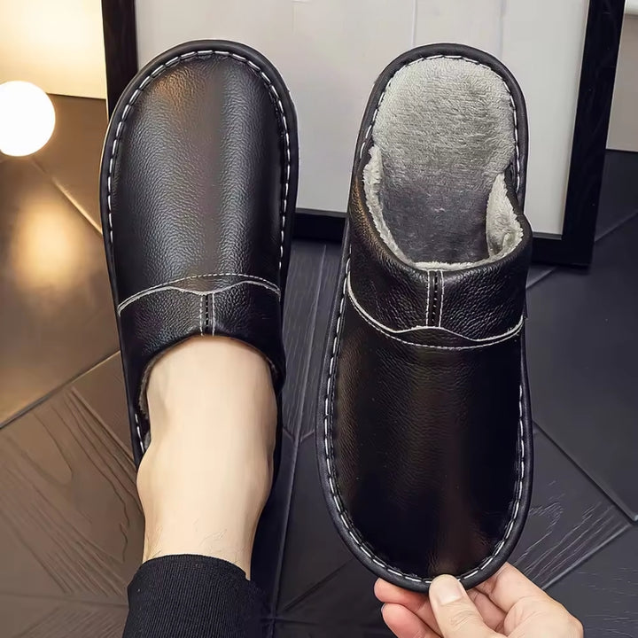 Instappers met gevoerde binnenkant en gesp