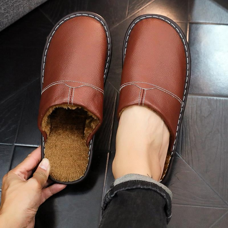 Instappers met gevoerde binnenkant en gesp