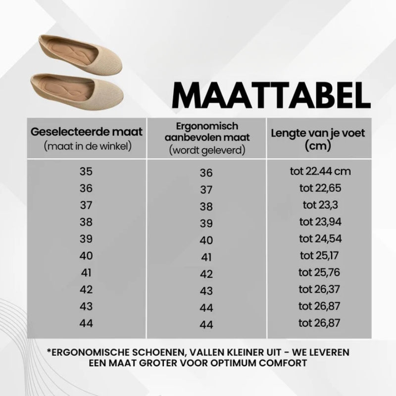 Instapschoenen met ronde neus en vlakke zool