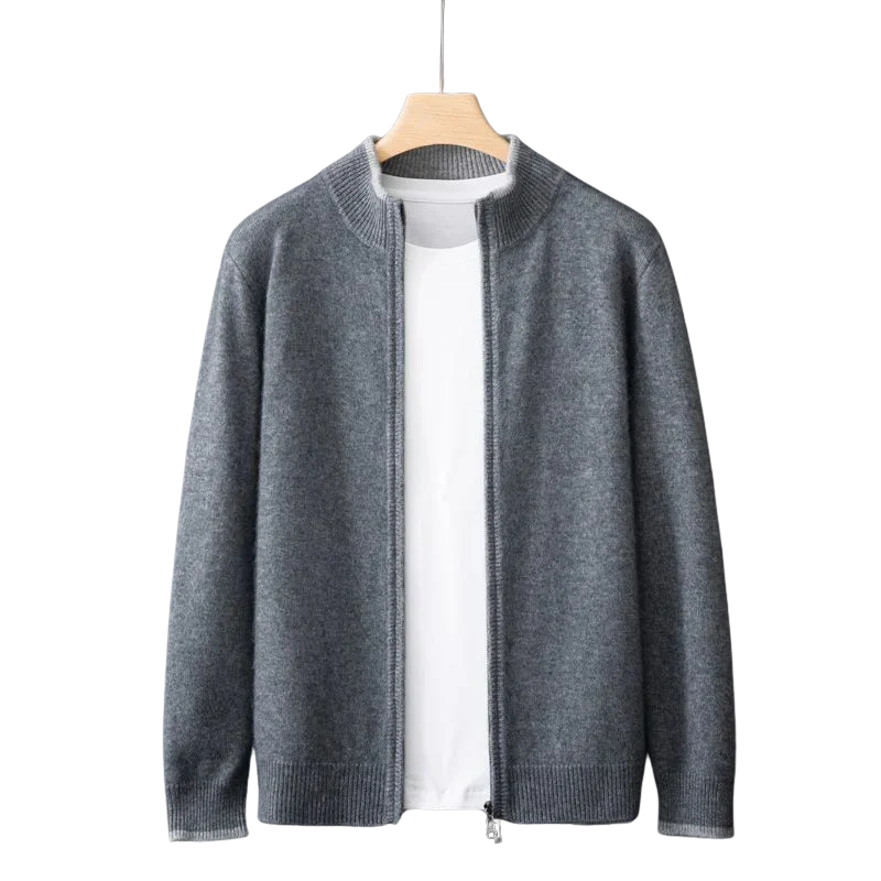 Jas met rits ontworpen voor koud weer